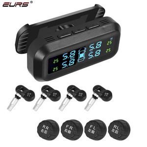 2022 Portable Hidden Truck Wireless Smart TPMS Solar Power Tire Pressure Monitoring System