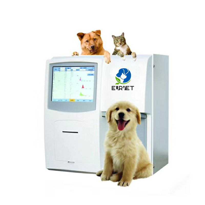 EUR VET Veterinary Equipment High Quality Lab Equipment Vet Human Hematology Analyzer Blood Test Machine