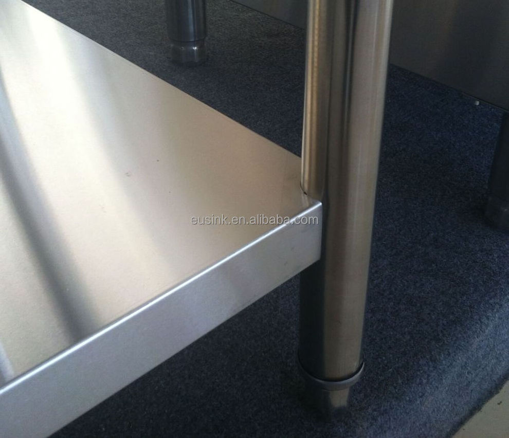 Stainless Steel Work Table For Restaurant Kitchen