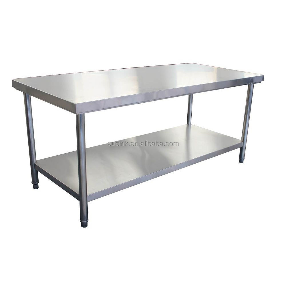 Stainless Steel Work Table For Restaurant Kitchen