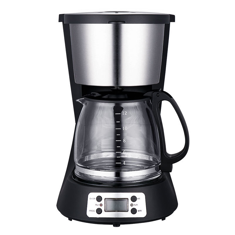 Oem Express Coffee Bean Machine 1.5L 1000W 10-12Cups Programable Electric Drip Coffee Makers