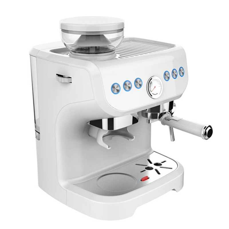 19Bar Latest Design  Italy Automatic Espresso Coffee Machines White Cafe Grinding Mini Coffee Machine