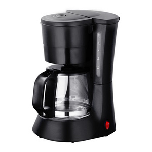 600W Automatic Cafeteira 4-6 Cups 0.6L Glass Jar Coffee Machine Mini Small Electric Drip Coffee Maker