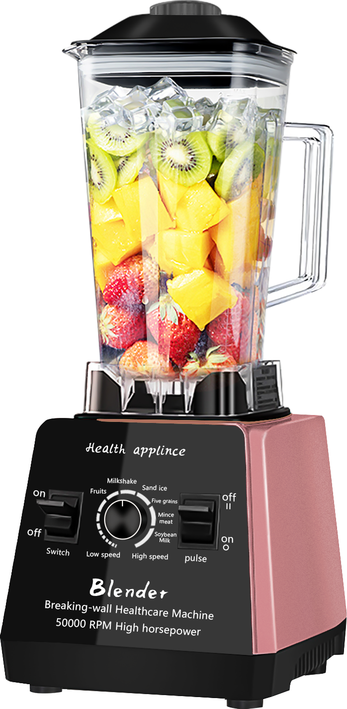 High Speed Wall Breaking Machine commercial industrial blender heavy duty for smoothie With 2 Cups 2 In 1 Silver Crest Blender