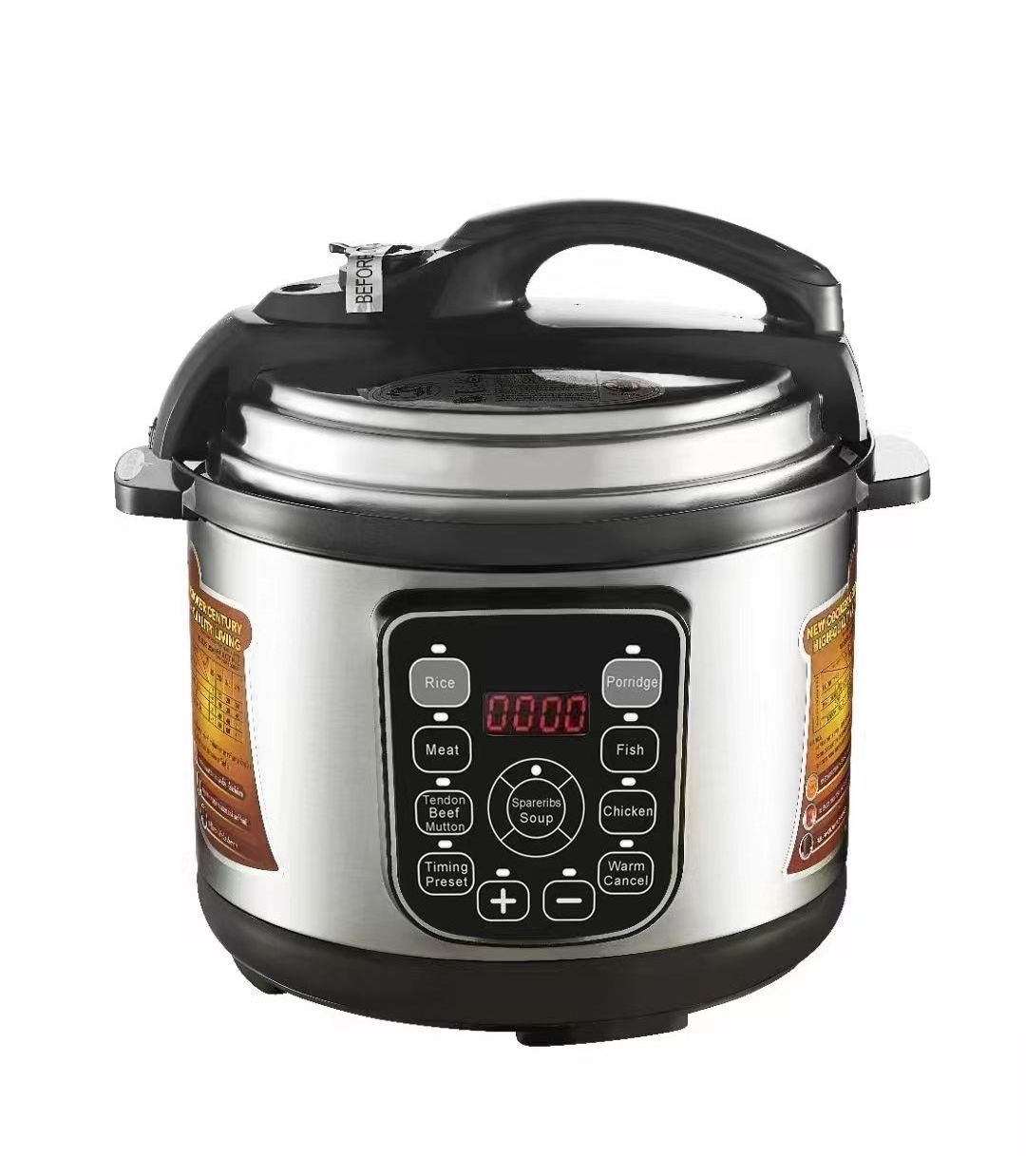 OEM ODM manufacturer wholesale price 1000w 6l 8l 10l 12l rice cooker electric best electric pressure cookers inner pot