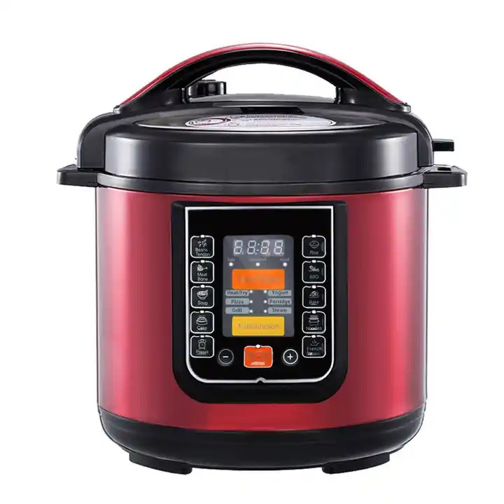 5L 6L 8L 10L Hot Sale Multipurpose Digital Stainless Steel Big Capacity Hot Pot Pressure Cooker Electric Rice Cooker