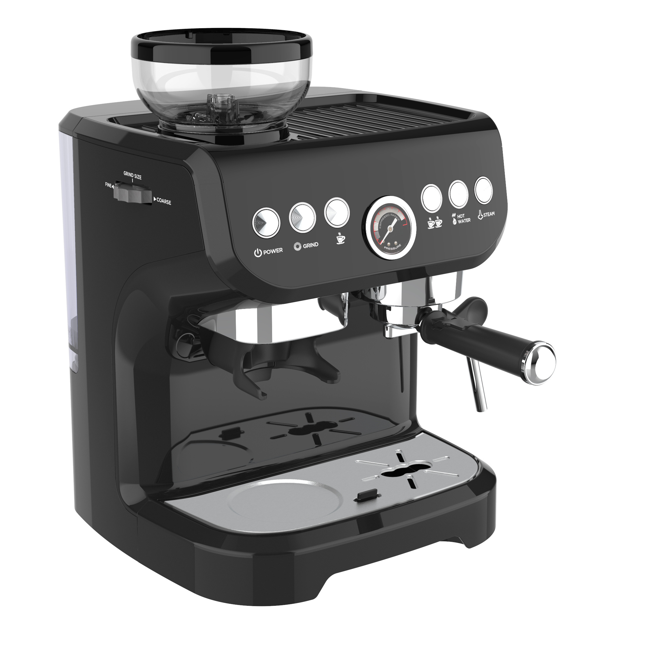 19Bar Latest Design  Italy Automatic Espresso Coffee Machines White Cafe Grinding Mini Coffee Machine