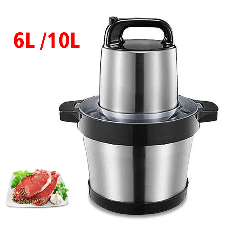 hot sell yam pounder pounded machine 6L 10L fufu pounding blender meat chopper electric meat grinder