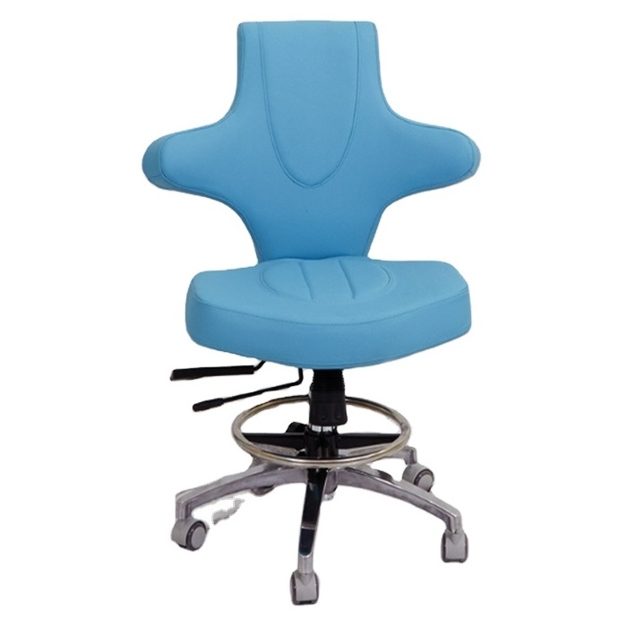 Hospital Furniture Stainless Steel Adjustable Laboratory Stool Medical Office Doctor Chair