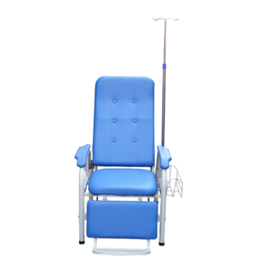 Patient Transfusion Chair Infusion Chair With Hanger Footrest And IV Stand