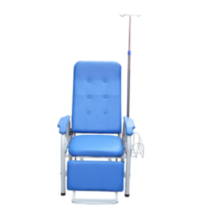 Patient Transfusion Chair Infusion Chair With Hanger Footrest And IV Stand