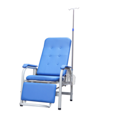 Patient Transfusion Chair Infusion Chair With Hanger Footrest And IV Stand