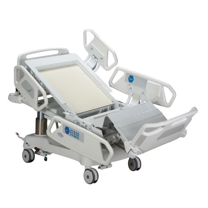 EU-HC531 With weighing scale backrest x ray 10 function automatic electric medical icu room motor hospital  bed