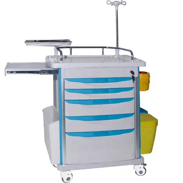 Emergency Cart With CPR Board