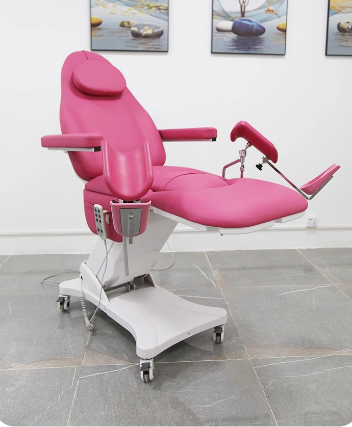 EU-HC610 New beauty Private Examination Gynecology Electric Chair 3 Motor gynecological examination and treatment bed