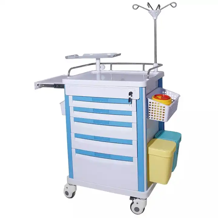 Emergency Cart With CPR Board