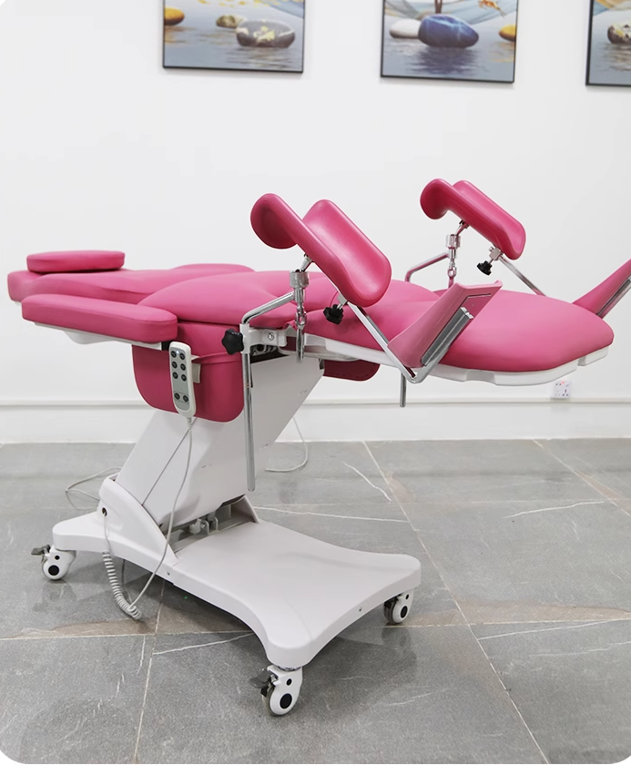 EU-HC610 New beauty Private Examination Gynecology Electric Chair 3 Motor gynecological examination and treatment bed