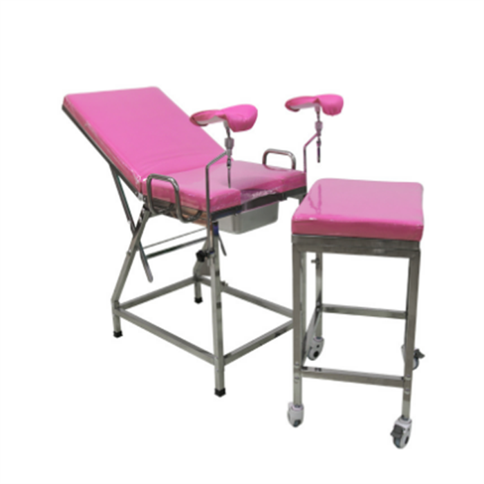 High Quality Ob Gyn Chair Gynecological Examination Couch Table With Stirrup