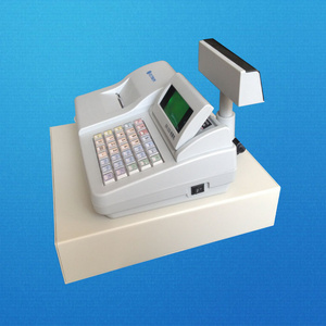 All in one pos cash register with 60 department programmable with built-in 58mm thermal printer and customer display