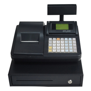 With 4 bill 5 coin Fiscal  Electronic Cash Register with minimum 16 departments