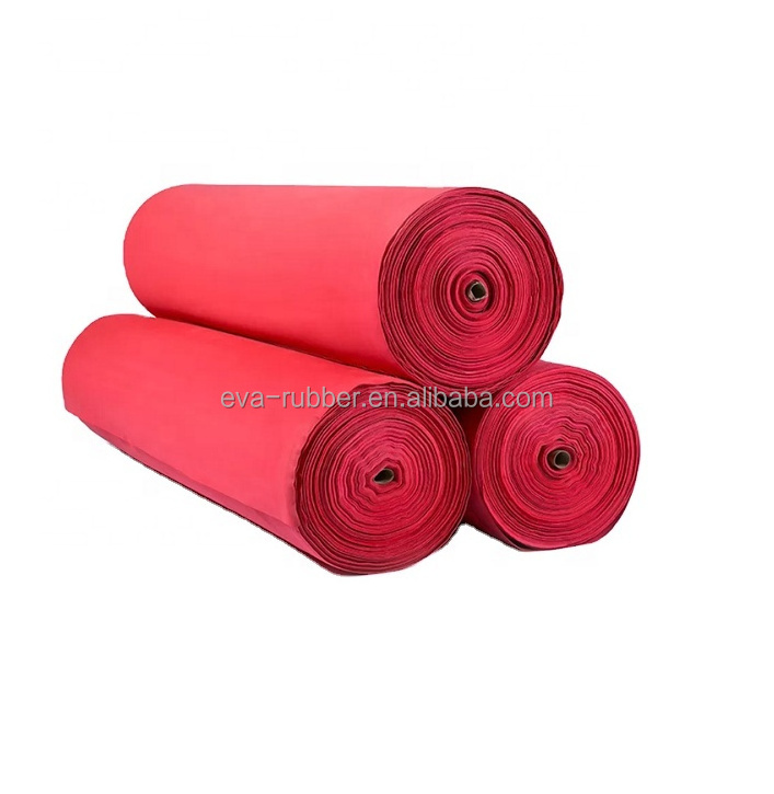 Factory Custom EVA Foam Roll Customized Thickness Waterproof Widely Usage Multi-colors EVA Foam Rolls