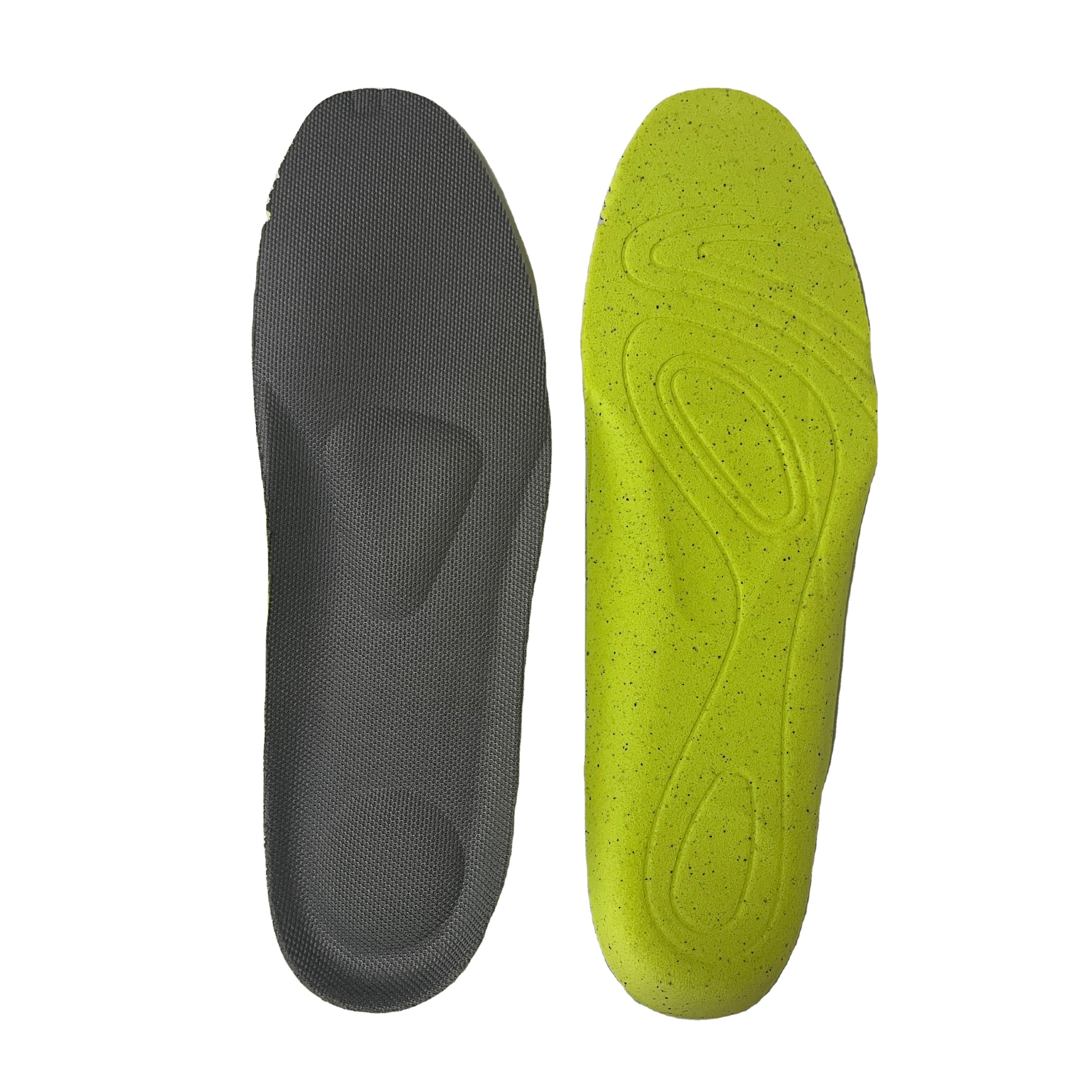 2024 new arrival super soft shock absorbing PU foam insoles for men running shoes