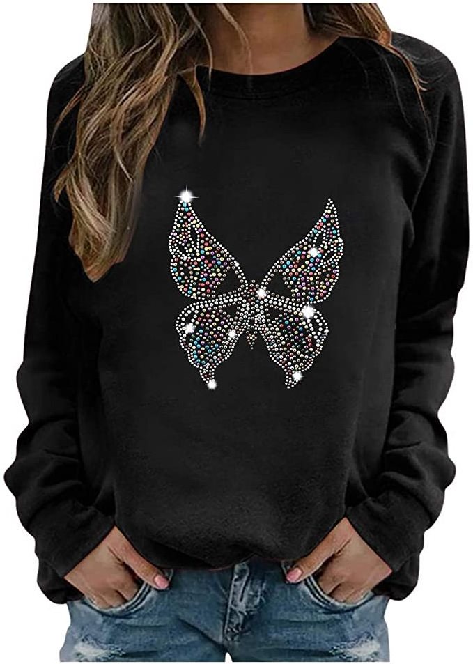 Custom Design  Rhinestones Crystal Color bling rhinestones transfer for  hoodies and t shirts