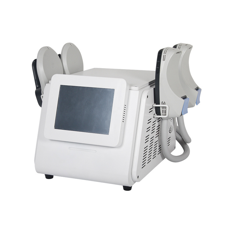 Exclusive discounts ems machine 4 Handles Ems body Slim Rf Muscle Cellulite Reduction For Beauty Salon Weight Loss