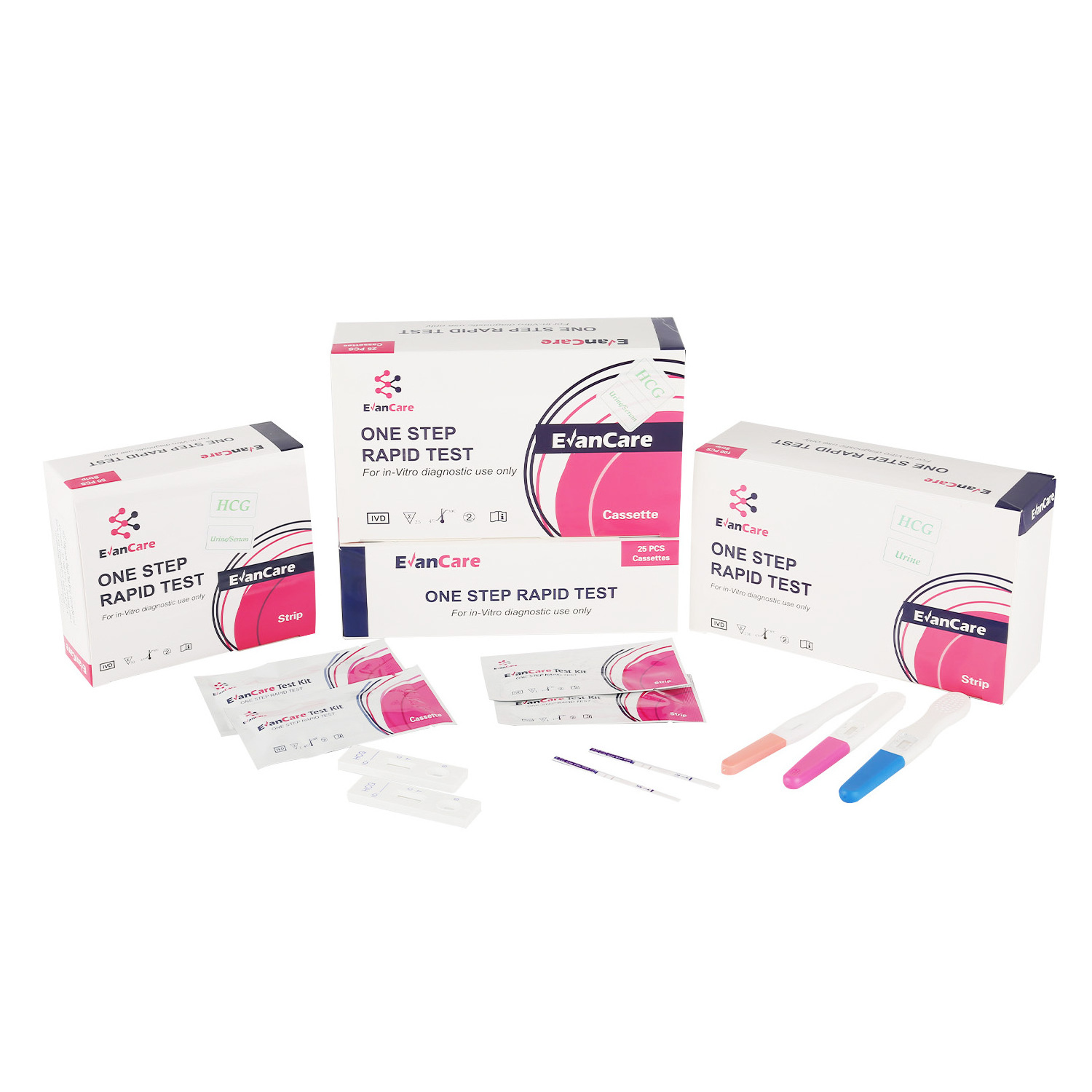 EVANCARE One Step Medical Diagnostic Rapid Test HIV/HCV/HBsAG/syphilis/Hpylori/Malaria/Dengue/Typhorid Rapid Test Kits