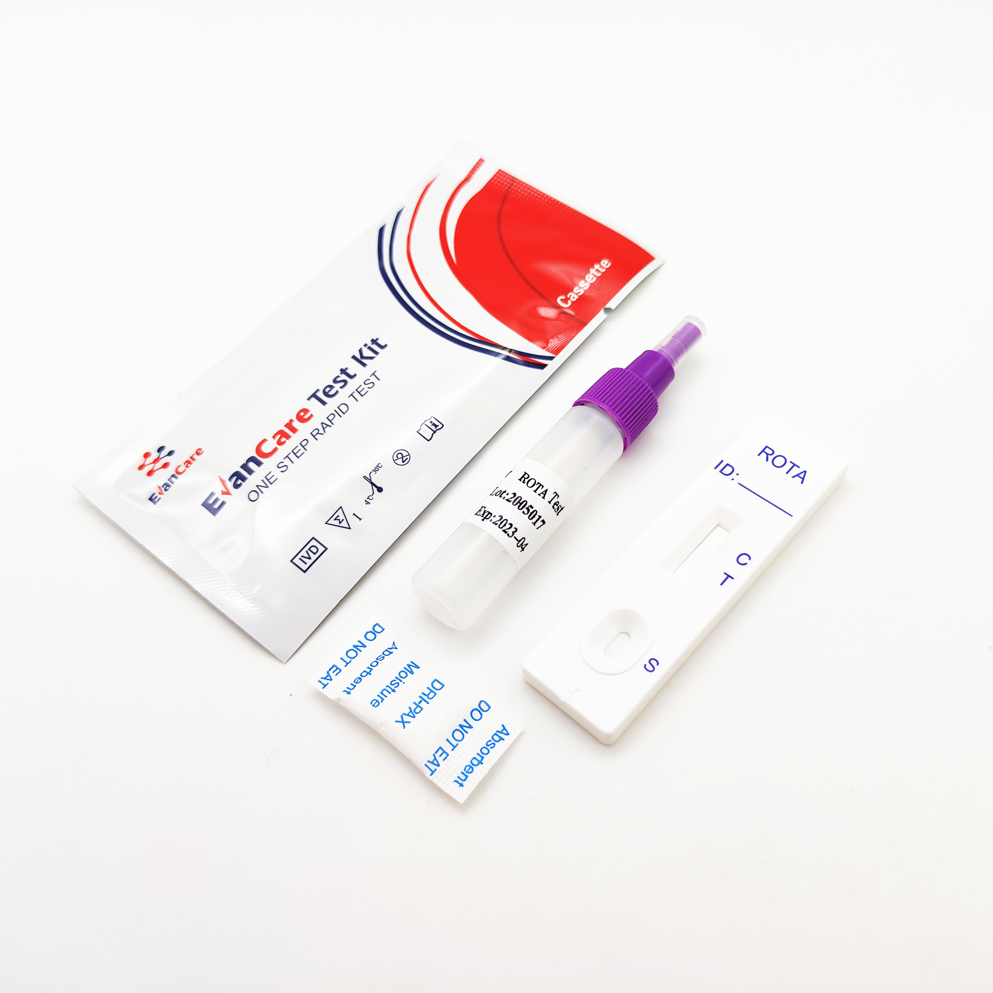 Rapid Adeno Rota Test Kit Cassette Card Adeno/rota Virus Stool Antigen Test