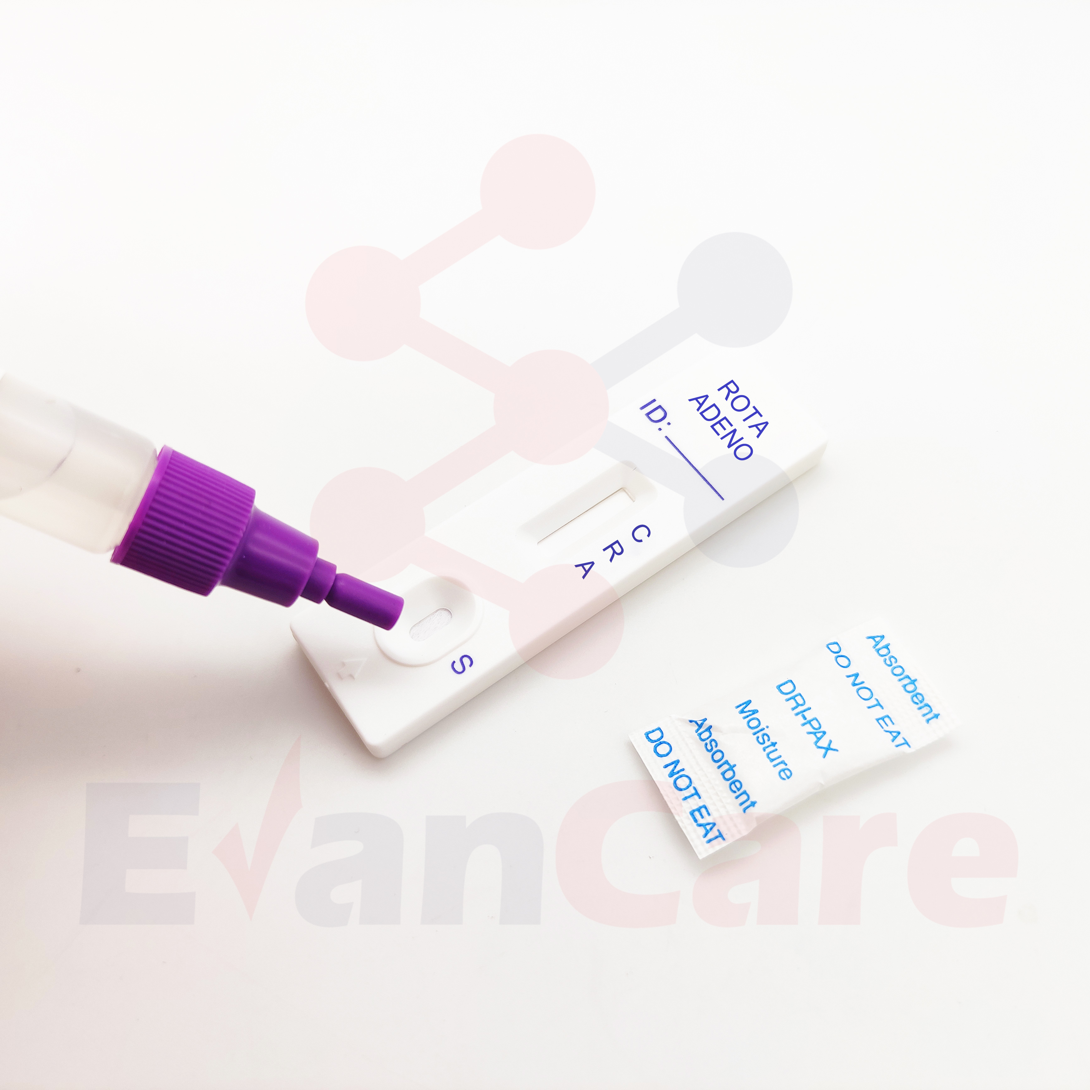 Rapid Adeno Rota Test Kit Cassette Card Adeno/rota Virus Stool Antigen Test