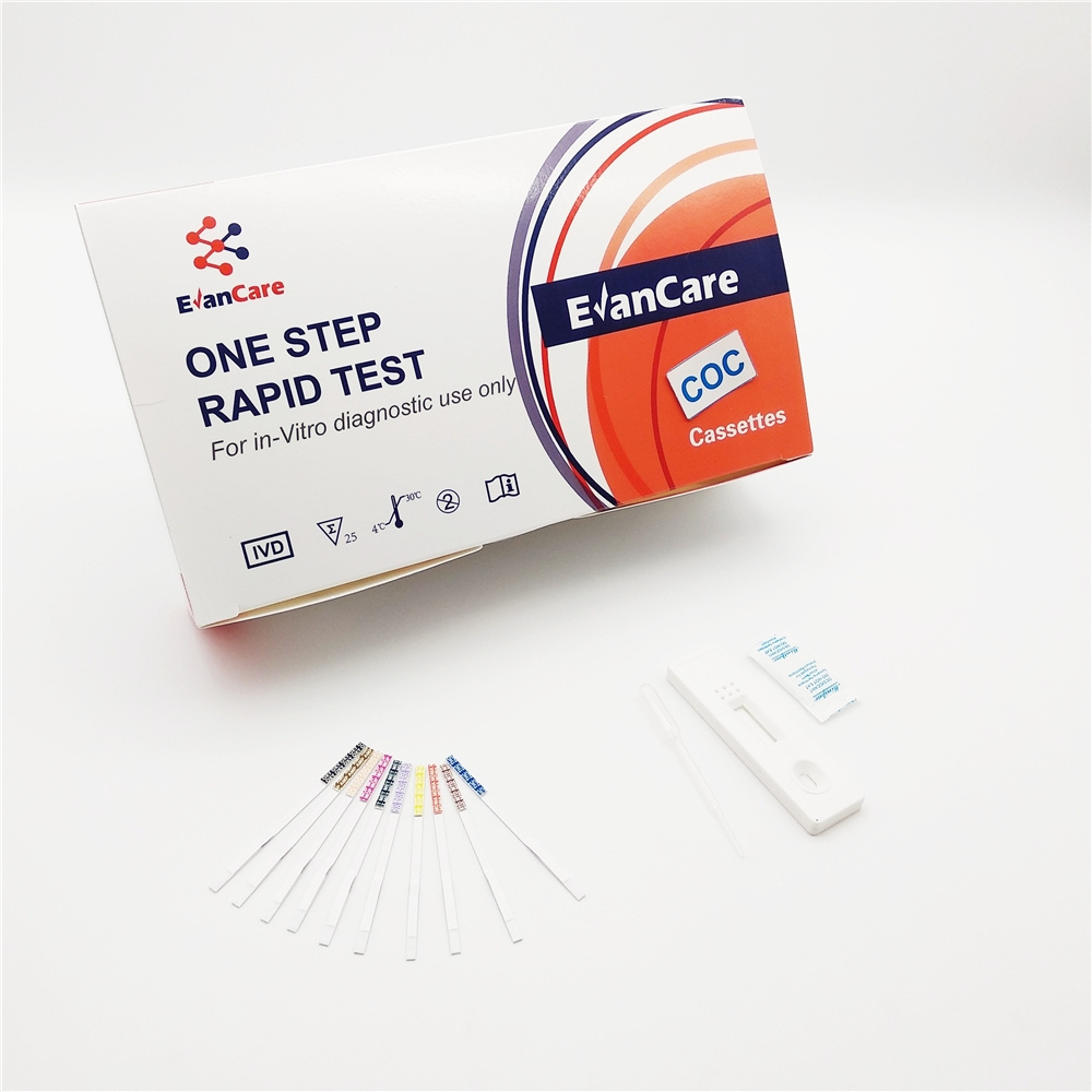 EVANCARE medical rapid cocaine COC drug test kit