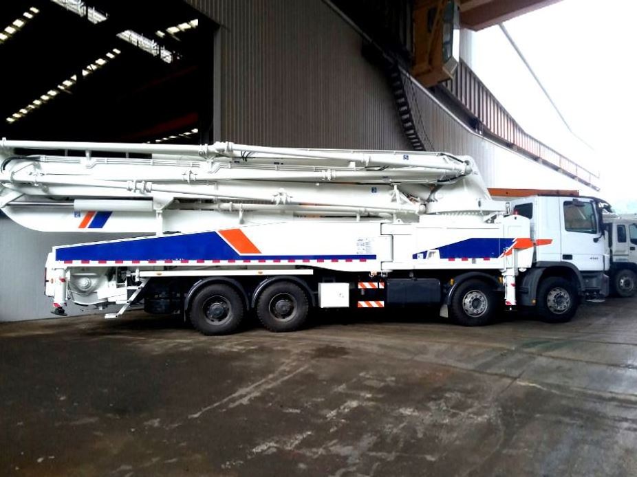 China Used Diesel Concrete Boom Pump Truck Price For Sale