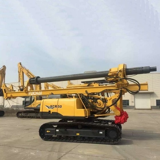 Yuchai YCR50 Borehole Drilling Machine Rotary Drilling Rig