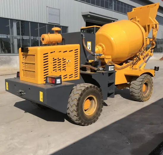 New Construction Equipments Types Mobile Truck Mounted Concrete Mixer