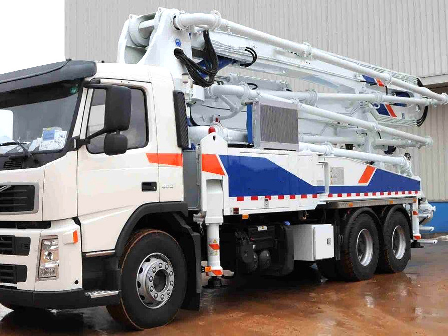 high power 40m concrete pump 40X-5RZ with good service and discount price