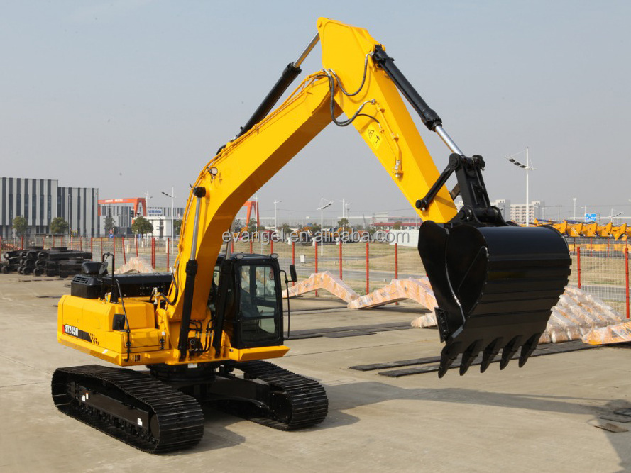 High Operating Efficiency excavator SY135C 13 ton 14 ton 15 ton hydraulic excavator