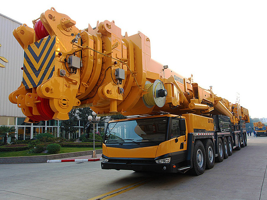 800 Ton Heavy Lifting Boom Top Brand All-Terrain Cranes  QAY800