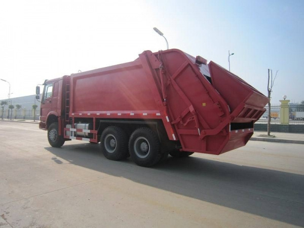 Made In China Sinotruk Howo Compression Garbage Truck  ZZ3257N3247W