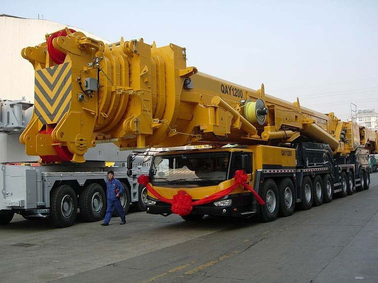 800 Ton Heavy Lifting Boom Top Brand All-Terrain Cranes  QAY800