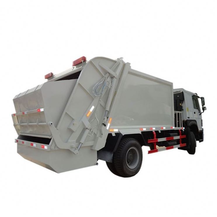 Made In China Sinotruk Howo Compression Garbage Truck  ZZ3257N3247W