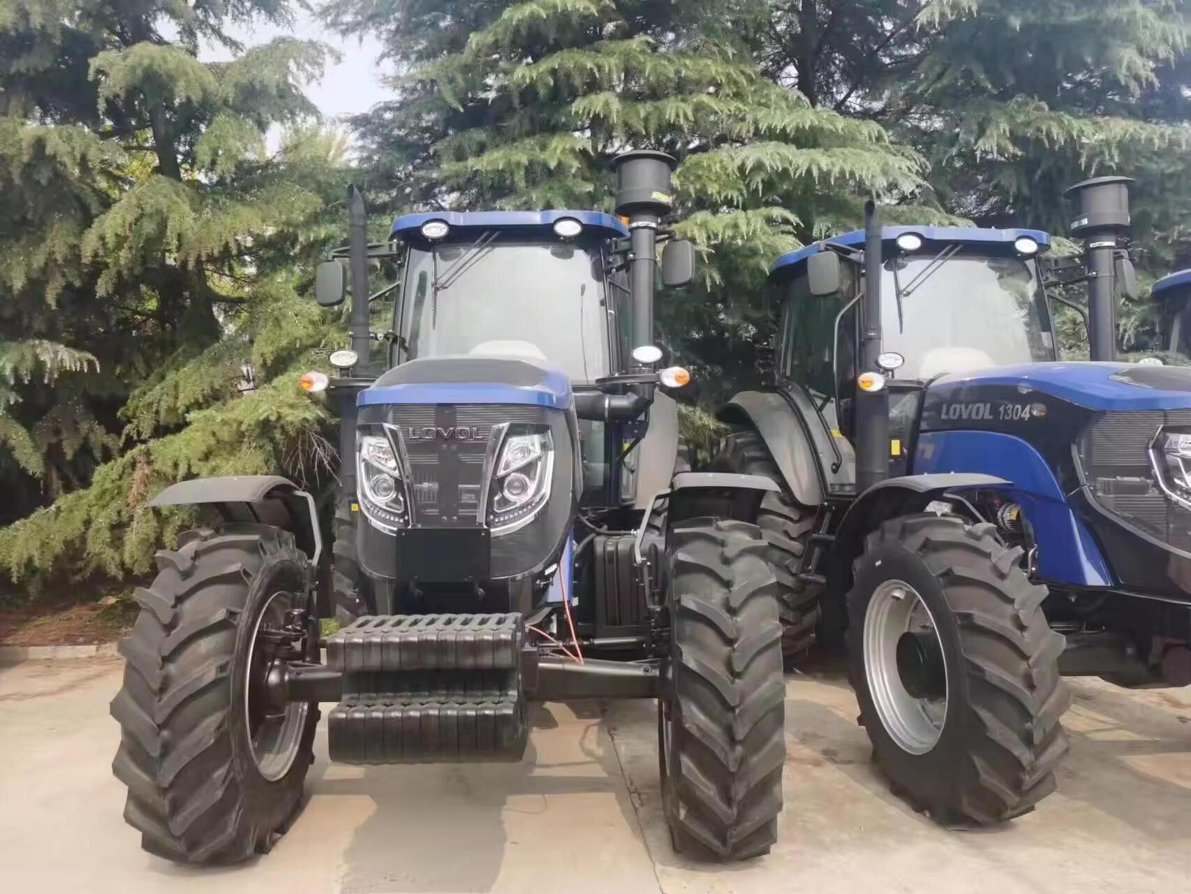 China Factory Supply LOVOL Farm Tractors M654 with 65HP Farm Garden Agriculture Machinery Mini Tractor for Sale