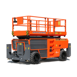 15 M Diesel Self-propelled Scissor Lift JCPT1523RTB Aerial Working Platform with Outriggers