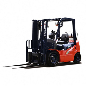 HELI 1.5 ton mini Grua Horquilla Container Fork Lift 20 Ton 25 Ton 30 Ton Big Diesel Forklift With Dual Tires CPCD15