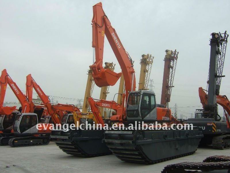 HEKING 26 ton amphibious excavator swamp excavator marsh buggy HK260SD