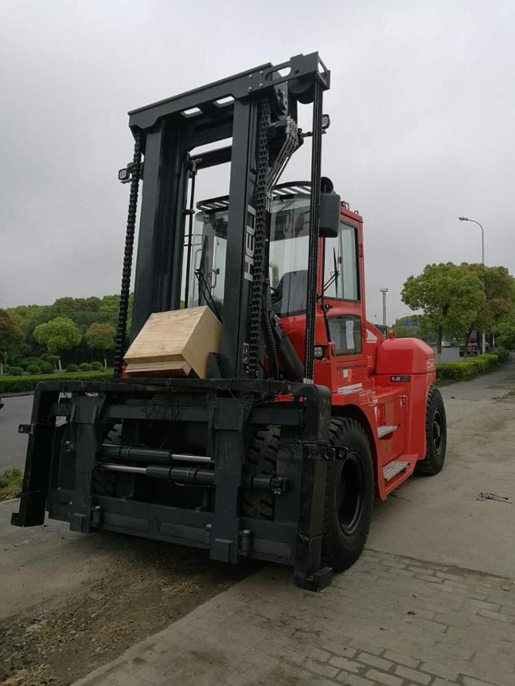 Heli 15 ton/16 ton diesel forklift CPCD150/CPCD160 heavy lifting forklift truck hot sale price