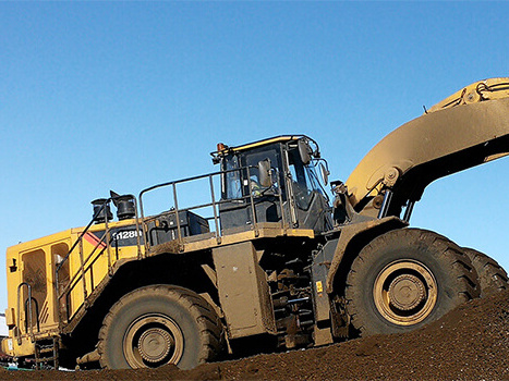 Chinese Heavy Duty 12 ton Wheel Loader CLG8128H with Snow Blower