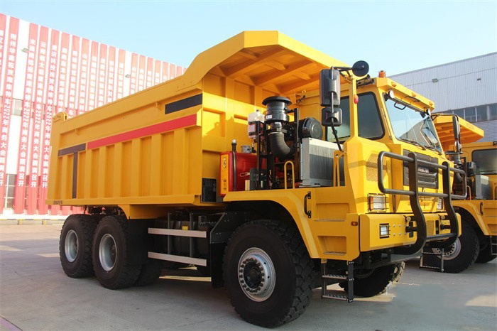 90ton heavy-duty 6x4 mining truck 60ton payload LT90 off road wide body dump truck for sale