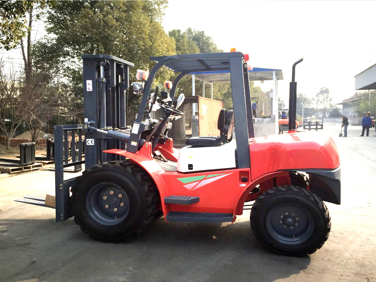 Heli Diesel / Gasoline / LPG Forklift Truck Cpcd30 3 Ton Discount Price China