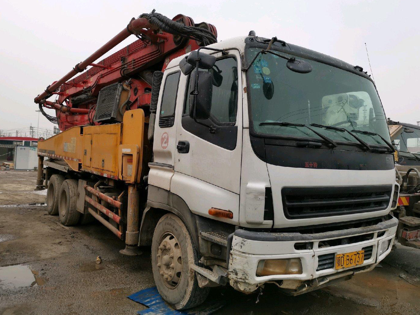 Truck Mounted Concrete Pump Price Chinese Concrete Pumps